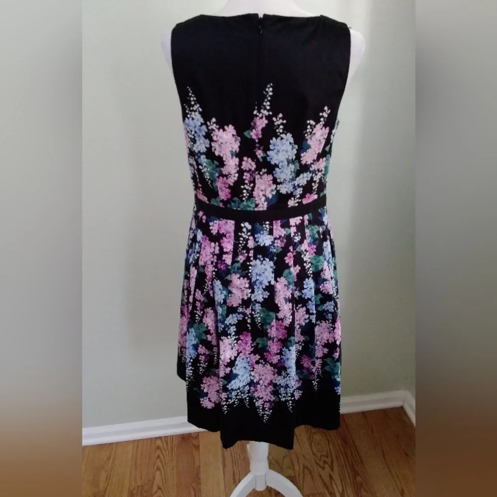 Talbots RSVP Floral Fit & Flare Dress - Picture 3 of 5
